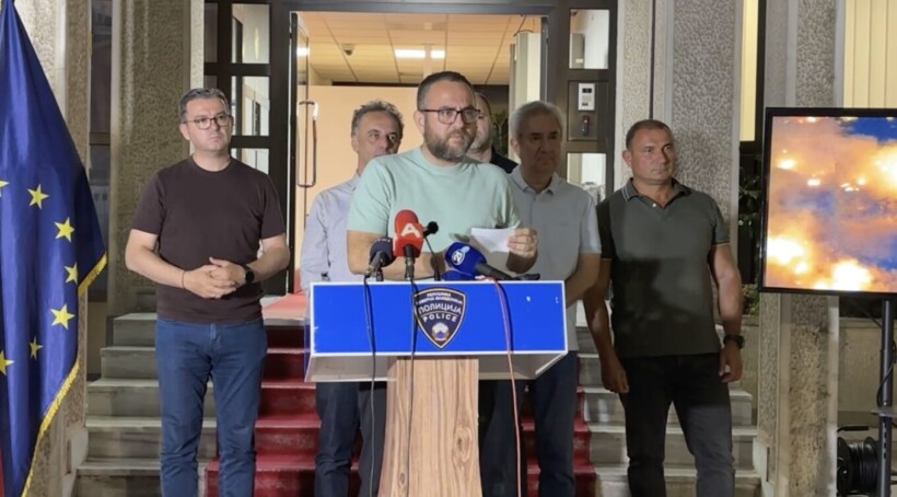 Toshkovski: Janë arrestuar 3 persona, banorët e Trubarevës po evakuohen