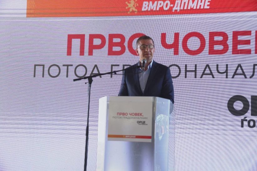 Mickoski: BDI-në do ta mposhtim bindshëm, ajo parti nuk i do reformat